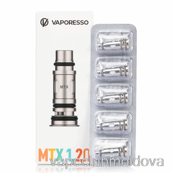 Kit Vape Pod Bobine De Schimb Vaporesso Mtx Bobine Mtx De 1,2ohm